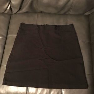Black skirt